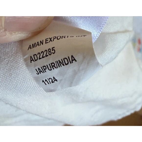 Rachel Zoe Mommy SZ 12 And Me SZ 8 White Smocked Tiered Maxi Dress - Picture 11 of 16